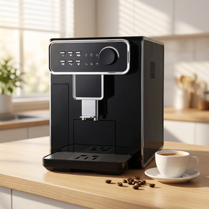 Cafetera Inteligente Totalmente Automática con Control de Temperatura PID, Sistema de Limpieza Automática del Leche, Cafetera Espresso para el Hogar y la Cocina - Product Image 1