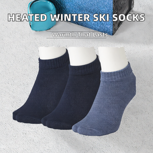 Calcetines Térmicos de Invierno Transpirables y Gruesos, Calcetines con Calefacción Eléctrica USB, Recargables, con Batería - Product Image 2