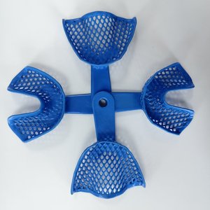 Vassoio <span class=keywords><strong>per</strong></span> Impronte Dentali in <span class=keywords><strong>Alginato</strong></span> e Acciaio Plastico <span class=keywords><strong>per</strong></span> una Cattura Accurata degli Impronte - Product Image 6