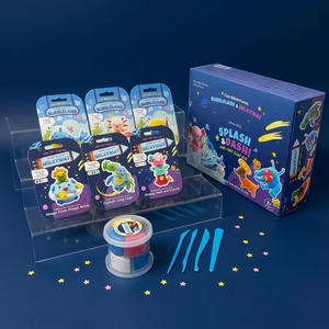 Kit de <span class=keywords><strong>pâte</strong></span> <span class=keywords><strong>à</strong></span> <span class=keywords><strong>modeler</strong></span> séchant <span class=keywords><strong>à</strong></span> l'air <span class=keywords><strong>en</strong></span> gros, marque privée, logo personnalisé, <span class=keywords><strong>pâte</strong></span> super légère, ensemble DIY pour les vendeurs e-commerce - Product Image 1