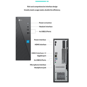 <span class=keywords><strong>Ordinateur</strong></span> <span class=keywords><strong>de</strong></span> <span class=keywords><strong>bureau</strong></span> <span class=keywords><strong>Lenovo</strong></span> Lecoo 310 à <span class=keywords><strong>prix</strong></span> réduit, très vendu, avec processeur I5-12400, mémoire 8G/16G, double disque dur SSD+HDD pour la productivité au <span class=keywords><strong>bureau</strong></span> - Product Image 2