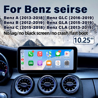 Système automobile Linux 10.25 pouces avec CarPlay sans fil, autoradio avec écran, CarPlay pour Mercedes C W205 GLC X253 CLA GLA A/B 15-19