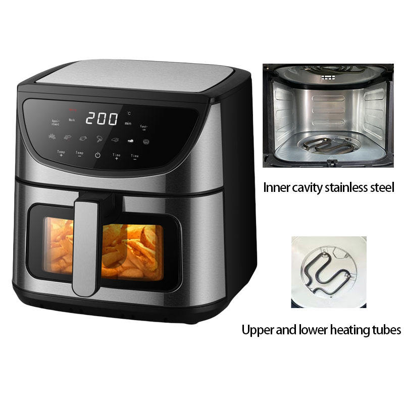 แผงทำความร้อนแบบมองเห็นได้ สแตนเลส 8 ลิตร