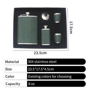 Coffret Cadeau de Mini Flasques Portables en Acier Inoxydable pour Whisky et Alcool – Vente Flash - Product Image 4