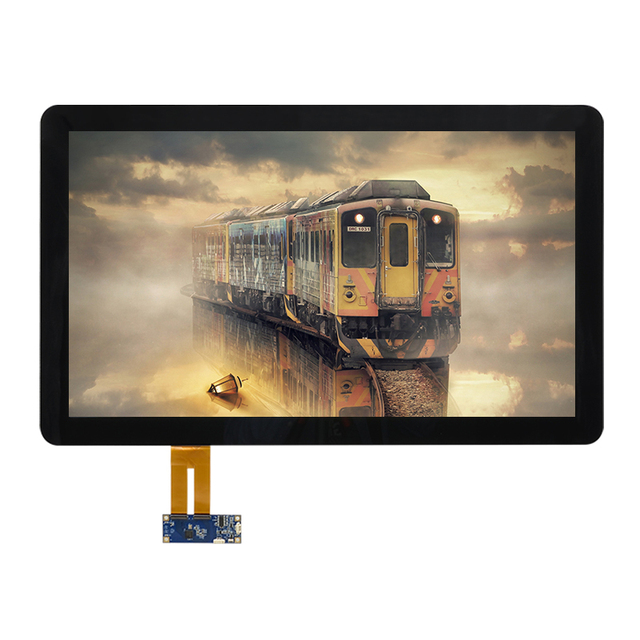 21.5 Inch Large Multi Touch Capacitive Touch Screen Panel with 10 Points OLED Display Optional PCAP Touch Glass Overlay Kit