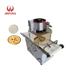 Mesin display dasar Pizza Frozen otomatis lini produksi pembuat Pizza industri