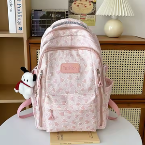 Công suất lớn Ba lô cho Cô gái đẹp trai phong cách Ins công suất lớn đơn giản Thiết kế giản dị cho học sinh trung học - Product Image 4