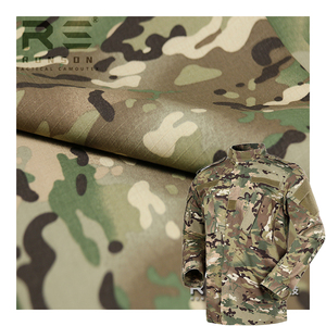 Tissu <span class=keywords><strong>Ripstop</strong></span> TC6535 CP Uniforme Camouflage Polyester <span class=keywords><strong>Coton</strong></span> US MC Camo pour Équipement Tactique et Utilisation Extérieure Durable - Product Image 1