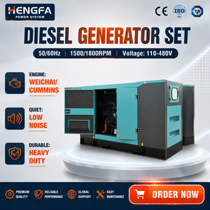Hot Selling Portable 50kVA Diesel Generator Auto Start Power Generator 40 kw Low Noise Long Runtime Backup Power Station