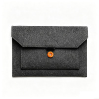 Funda Ecológica de Fieltro para Portátil, Maletín Delgado de 11.6-15.4 Pulgadas, Bolsa de Mensajero para Computadora, Funda para MacBook