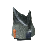 Waidlife Appât réaliste en plastique imperméable et écologique en forme de cul de canard 3D avec accessoires de quille lestée pour la chasse aux oiseaux aquatiques