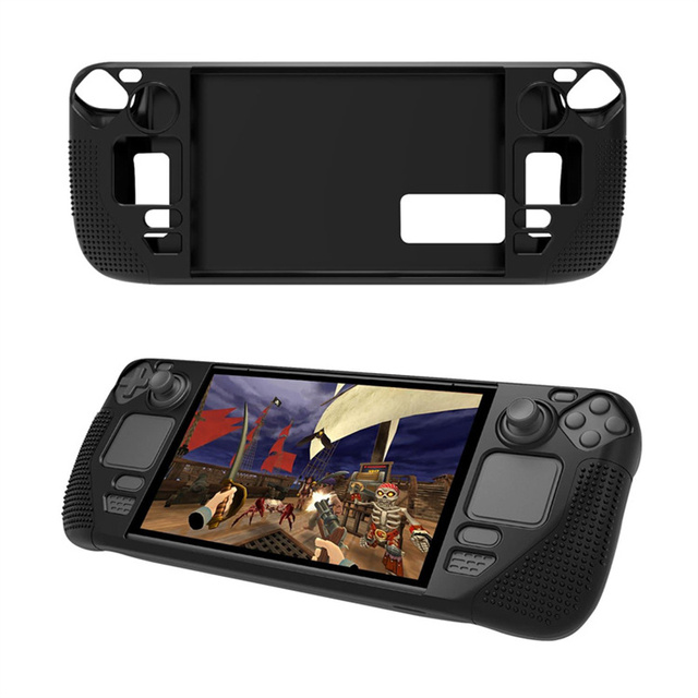 YLW Gaming Accessories Non-Slip Portable Storage Silicon Skin Soft Protective Cover Shell Cover for Steam Deck
