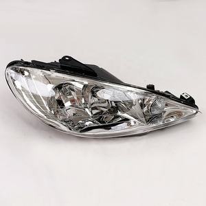 Faro de Cristal de Alto Rendimiento con Bisel para Coche, Lámpara/Faro Delantero D 087276 0872.76 I 087275 0872.75 para Faros de <span class=keywords><strong>Peugeot</strong></span> 206 - Product Image 5