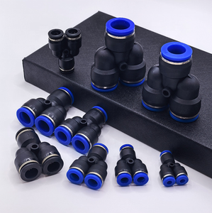 Produsen Fitting Pneumatik PE, Suku Cadang Pneumatik, Konektor, Union Tee Fitting, Selang Udara Plastik, Sambungan Selang Udara 3 Arah, 150p - Product Image 4