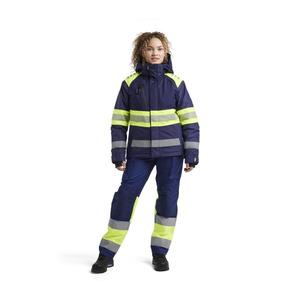 BLAKLADER - 447019778933L Chaqueta de invierno Hi-Vis para mujer Azul marino/Amarillo-EAN 7330509849460 ROPA DE TRABAJO DE 2017 - Product Image 3