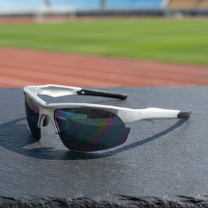 RW RWT047 Professional Polarized Sports Custom Logo Men's Sunglasses PC Frame Outdoor Promotional Customizable Color - Product Image 3