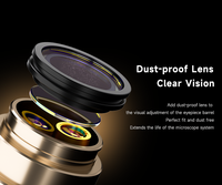 Mechanic Robot 7060t Trinocular Stereo Microscope for Mobile Maintenance