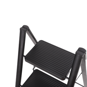 Échelle pliante miniature <span class=keywords><strong>en</strong></span> aluminium portable, style industriel, échafaudage pour la maison, l'atelier, le salon - Certifié EN131 - Product Image 4