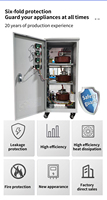 Stabilisateur de tension automatique triphasé 220V 380V AC SVC en cuivre, série TNS, 30 KVA, régulateur de tension AVR pour générateur