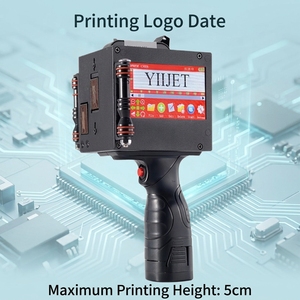 เครื่องพิมพ์อิงค์เจ็ทพกพา Yiijet Y-550 รองรับ 28 ภาษา หน้าจอสัมผัส สำหรับพิมพ์บนหนัง/บัตร/ไข่/บรรจุภัณฑ์แบบยืดหยุ่น พิมพ์หมายเลขล็อต รหัส QR - Product Image 1