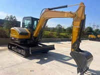 Maquinaria de Movimiento de Tierras en Oferta, Excavadora de Orugas XE60GPro de 6 Toneladas con Alta Eficiencia de Trabajo, Disponible en Stock