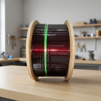 Aluminium-Vollflächendraht, isoliert, emailliert, 600V, RoHS-konform, Magnetdraht, IP20, für die Produktion von Strom- und Luftfahrtkabeln und elektrische Anwendungen