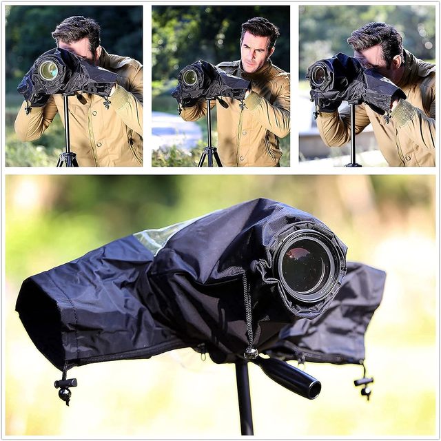 Factory Custom Professional Waterproof Camera Lens Rain Gear Rain Cover bag