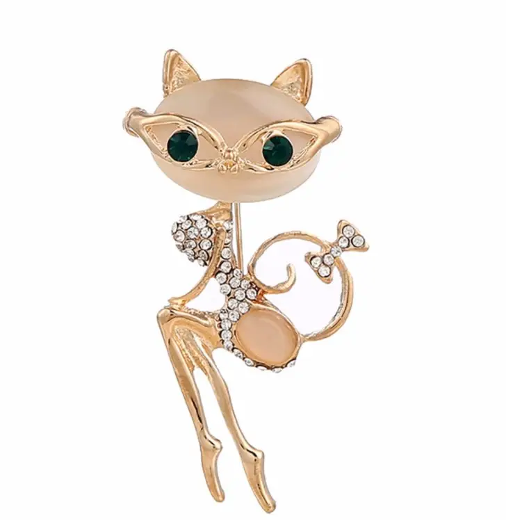 Liberty Gifts wholesale fashion jewelry exclusive kitten girl angel ladies designer inspired brooches and pins set wedding gift