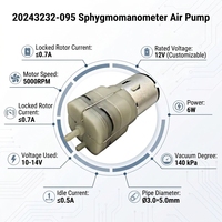 Micro-pompe à air 6W 5000 tr/min 140 kPa à diaphragme 88g pour tensiomètre portable Module OEM