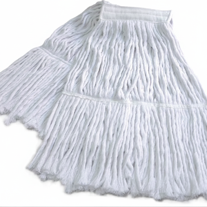 Gizmop 375 Gr Mopa Húmeda de Microfibra con Bucle de Algodón para Parquet y Suelos de Madera Natural, Autoescurrible, de Rápida Absorción y Antibacteriana - Product Image 2