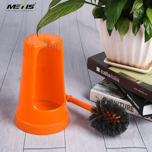 공장 직거래 화장실 브러시 화장실 청소 브러시 플라스틱 긴 손잡이 욕실 청소 화장실 - Product Image 5