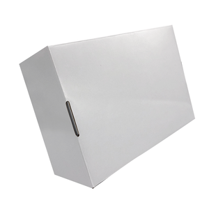 免费设计定制徽标环保UV白色瓦楞纸邮寄包装盒用于睫毛条 - Product Image 6