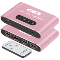 Commutateur HDMI 1x3 haute résolution, prend en charge la résolution 4k30hz 1080p60hz, commutateur HDMI pour ordinateur PC