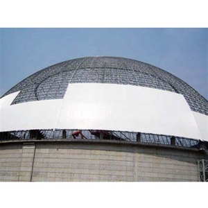 LF Toiture métallique voûtée préfabriquée Structure en acier Boule boulonnée Dôme de stockage Arche de construction Hangar à charbon - Product Image 3
