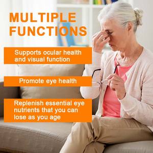 OEM 50+ Göz Vitamini ve Mineral Takviyesi Görme ve Göz Sağlığı İçin <span class=keywords><strong>Omega-3</strong></span> Çinko Vitamin C ve E Lutein ve Zeaksantin İçeren Yumuşak Kapsüller - Product Image 4