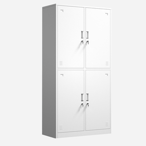 ตู้เก็บของโลหะแบบถอดประกอบได้ PULAGE พร้อมช่องเก็บของที่มีกุญแจล็อค - Product Image 5