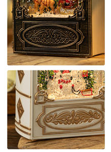 Bola <span class=keywords><strong>de</strong></span> <span class=keywords><strong>cristal</strong></span> <span class=keywords><strong>de</strong></span> <span class=keywords><strong>nieve</strong></span>, libro, decoraciones <span class=keywords><strong>de</strong></span> regalo para anciano, lámpara <span class=keywords><strong>de</strong></span> viento transfronteriza <span class=keywords><strong>de</strong></span> Navidad, luz nocturna con caja <span class=keywords><strong>de</strong></span> música - Product Image 5