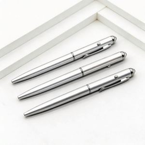 Creative Luxury Metal Ballpoint <b>Pen</b> with LED Light Elegant <b>Pen</b> Signature <b>Pens</b> with Custom logo for Giving As Gifts in Events - Product Image 5