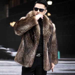 Veste Courte <span class=keywords><strong>Homme</strong></span> Personnalisée en Fausse Fourrure, Manteau Vintage Décoré, Trench et Parka Faits Main - Product Image 6