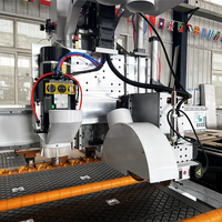 Máquina CNC para trabajar la madera Jinan Mosencnc Mach3 Program ATC, 1500x3000mm, con refrigeración por aire, router CNC, sierra de corte, motor de husillo 380V/220V