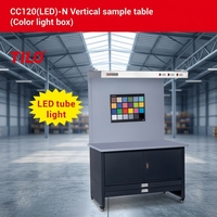 TILO LED D65 D50 TL84 Cabine d'éclairage standard Norme UE Table de visualisation des couleurs pour l'inspection des différences de couleur des produits imprimés