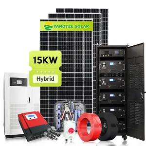 Sistema solar off grid completo de 15kw 20kw para casa com alta qualidade