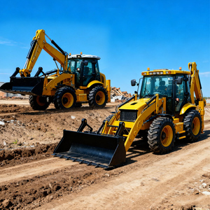 TT中国户外作业产品柴油机四轮驱动可牵引式反铲装载机（带核心发动机部件） - Product Image 3