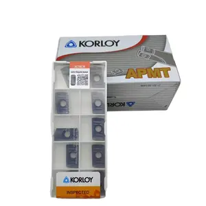 Korloys मूल सीएनसी मिलिंग ब्लेड APMT1135PDER/1604PDER-Q PC5300 KF5800 यूनिवर्सल स्टेनलेस स्टील चाकू टर्निंग टूल टूल