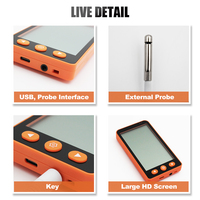 Enregistreur de données numérique USB AIKESI GSP-70 Pro, enregistreur de données d'humidité et de température, rapport PDF Excel, indicateur LCD avec sonde étendue