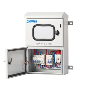 Photovoltaic Grid Connection Box Single-Phase Dc Array Combiner Box On Grid Off Grid For Solar Power System