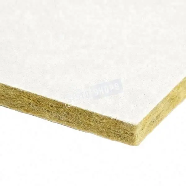 Hochdichtes glasfaser-akustik-deckenplatte wandfliesen mineralfaserfliese für schallabsorption 600 * 600 mm