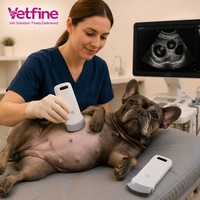 Escáner veterinario portátil inalámbrico de ultrasonido para perros, gatos y animales pequeños y grandes