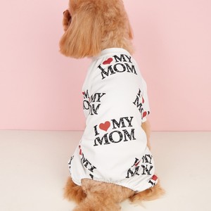 Pijamas para Perros con Diseño de <span class=keywords><strong>I</strong></span> <span class=keywords><strong>Love</strong></span> My Mom Dad, Ropa Transpirable para Mascotas de Todas las Temporadas, para Perros Pequeños y Medianos - Product Image 5