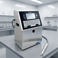 Nueva Impresora de Etiquetas de Inyección de Tinta Digital de Alta Capacidad de Producción, de 1 a 5 Líneas, para Caracteres Pequeños, para Envasado de Alimentos, Bolsas de Plástico y Cartón